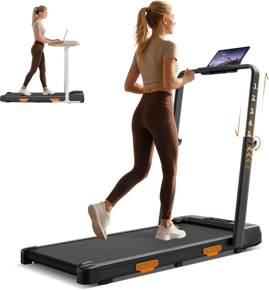 Walking Pad Treadmill with Adjustable Handle Bar - Treadmills for Home Small