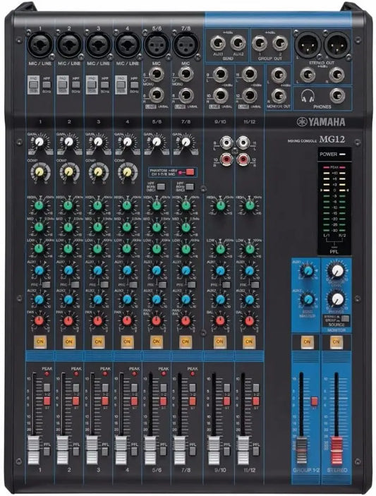 Yamaha - MG12 12-Input 4-Bus Mixer