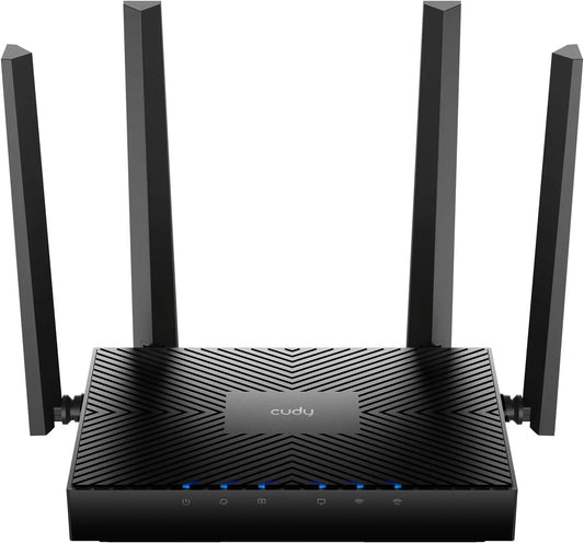 Cudy AX3000 5-Port Gigabit Mesh Wi-Fi 6 Router - Multiple VPN, WR3000E V2.0