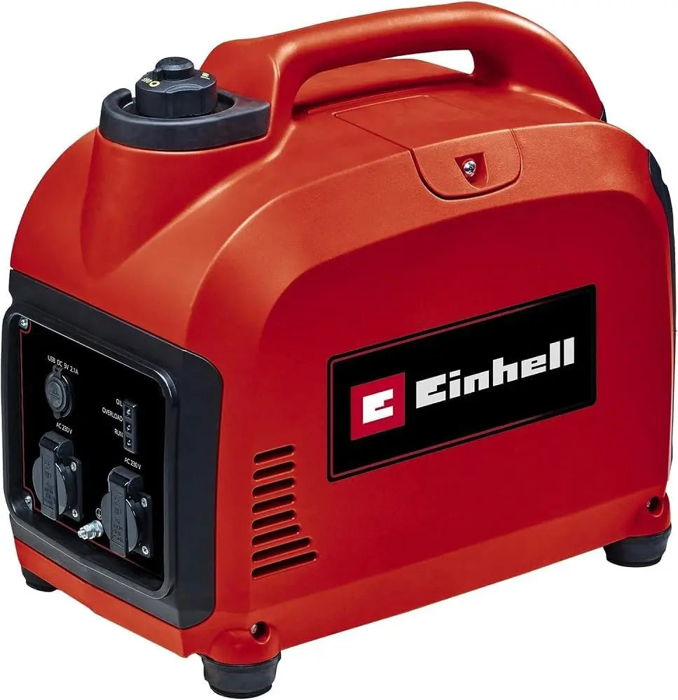 Einhell Generator - petrol, TC-IG 2000, 1800 W continuous power, inverter technology, 105.6 cm³ displacement, 4 L, 4-stroke drive motor