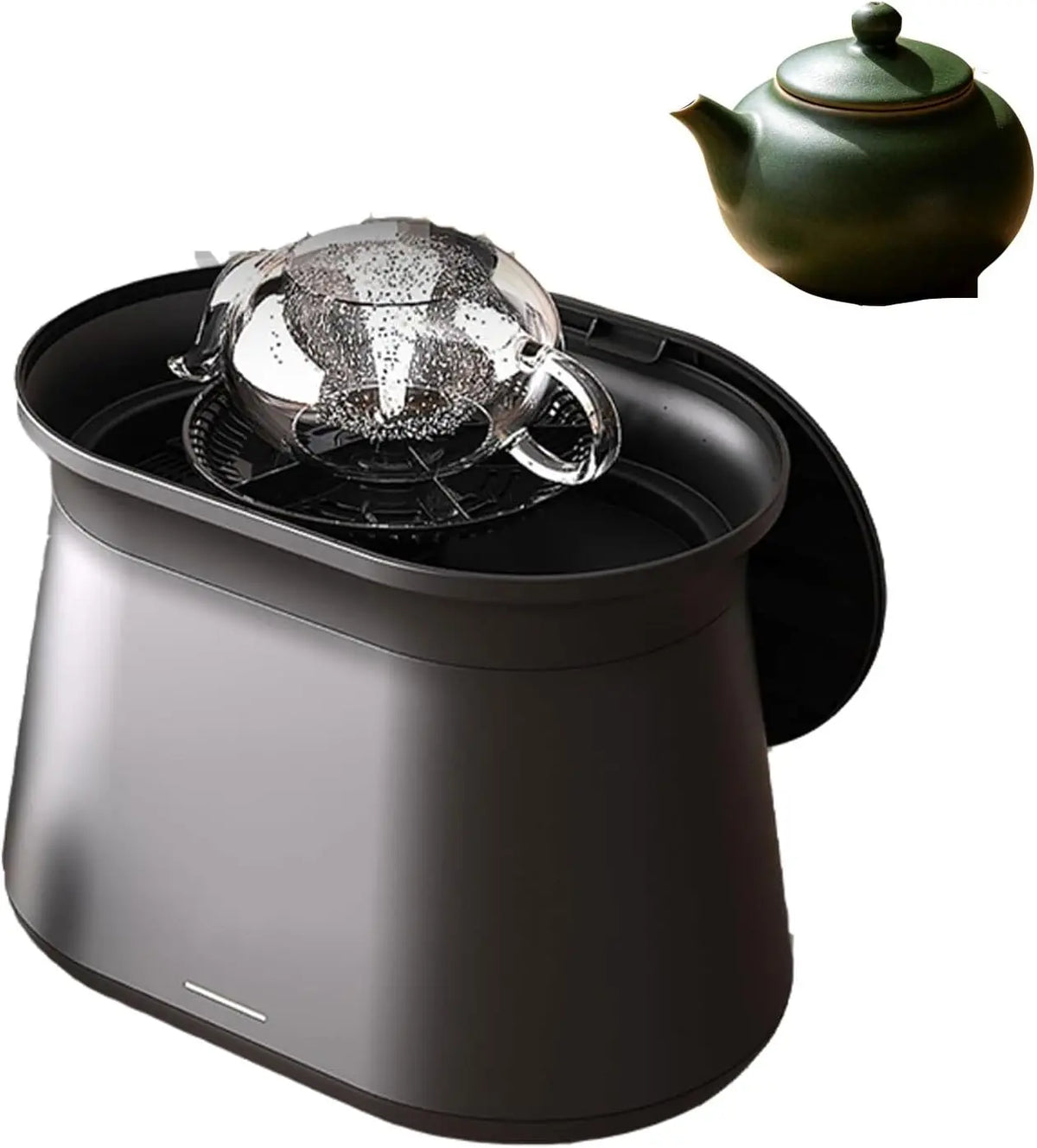 1.7l Electric Glass Rinser Tea Cup Washer - Desktop Automatic Cup Washing Machine, glass Celaning Tool, quick Cleaning