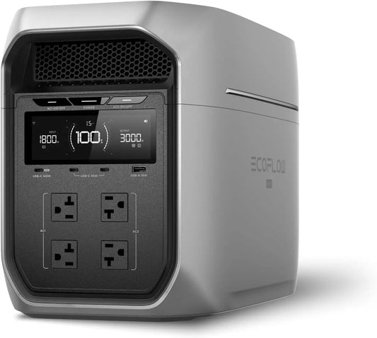 EF ECOFLOW Portable Power Station DELTA 3 Max Plus - 2048Wh, 3000W Output