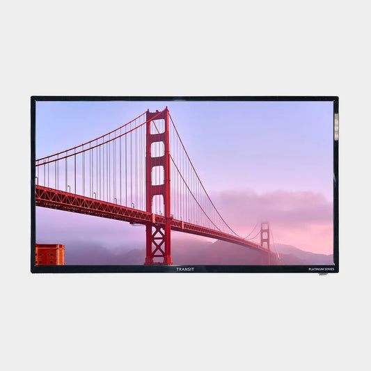 FREE SIGNAL TV Transit Platinum 12 Volt Smart TV - 32 Inch TV with DVD Player, Pre-Download Apps, Bluetooth/Wifi Included, HDMI/USB, Use in RVs