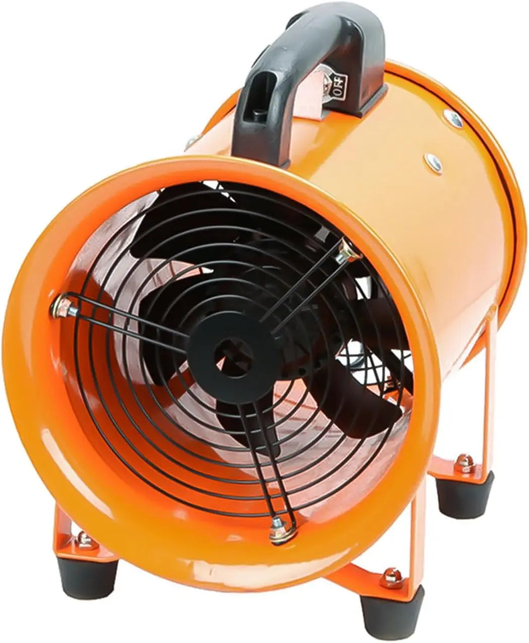 dreamdragon 12-Inch High-Velocity Portable Utility Blower Fan - Industrial Exhaust Fan, 3150 RPM Ventilator for Basements, Workshops, Warehouses