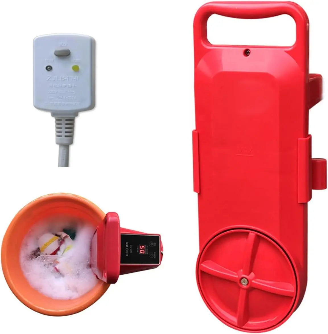 Portable Mini Washing Machine - Bucket Mounted Washing Machine