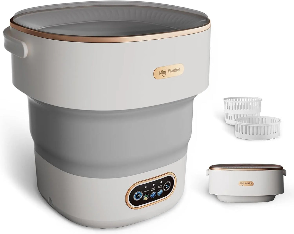 20L Portable Washing Machine - Folding Washer Machine and Spin-Dryer