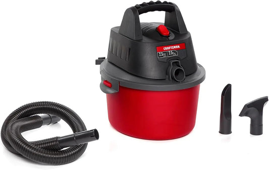 CRAFTSMAN CMXEVBE17250 - 2.5 Gallon 2.5 Peak HP Wet Dry Shop Vacuum