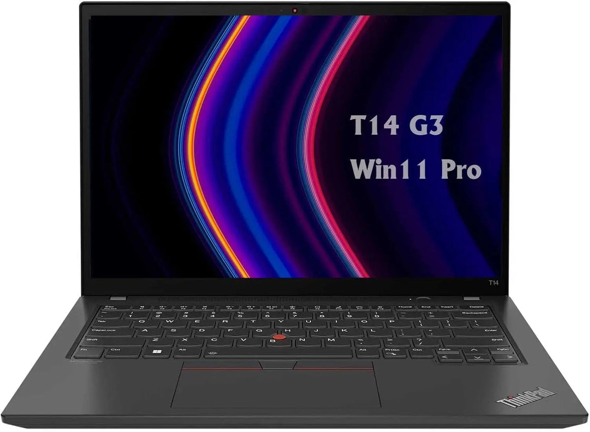 Lenovo Thinkpad T14 - Gen 3, Business Laptop, 14 Inch FHD, 1920x1080, 12th Processor Core i5-1245U 1.6Ghz-4.4GHz, 10 Core, 16GB DDR4, 512GB SSD