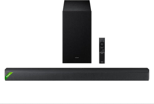 Samsung B-Series Sound Bar HW B650F - 3.1 ch DTS Virtual: X, Black, Q-Symphony, Voice Enhance Mode, Wireless Surround Sound