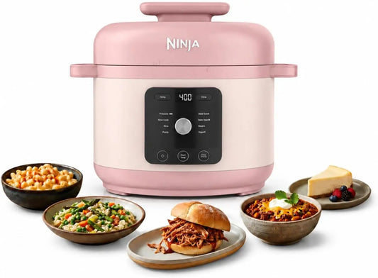 Ninja HyperHeat 9-in-1 Pressure Cooker - 6.5-qt, Rose Quartz, PC201PK