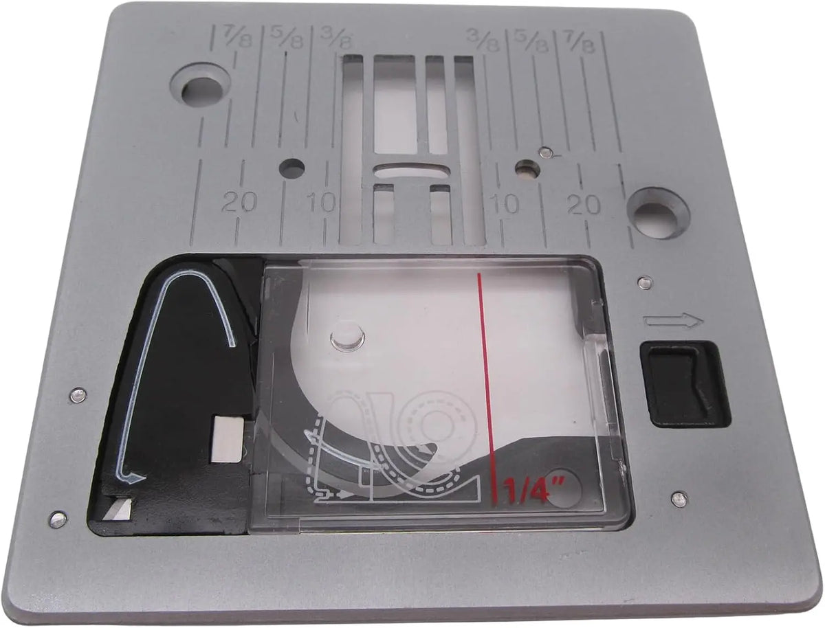CKPSMS Brand -1PCS Needle Plate Complete #68015372 Compatible with/Replacement for Juki Brand HZL‑HT710 HZL‑HT740 Singer Brand HD6600C - HD6605C