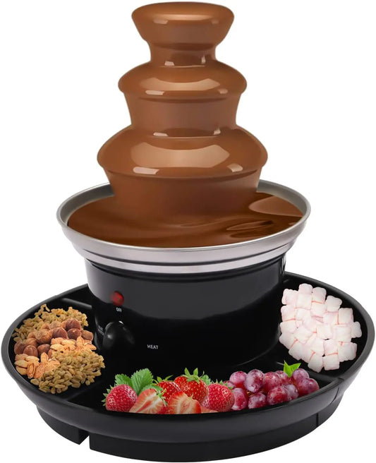 3 Tier Chocolate Fondue Fountain