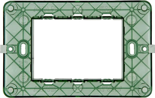 Vimar Plana 0T14613 3 Module Holder - With Screws for 3 Module Boxes 10 Pieces