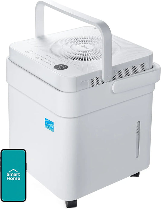 Midea Cube 20 Pint Dehumidifier for Basement - 1, 500 Sq. Ft, Energy star