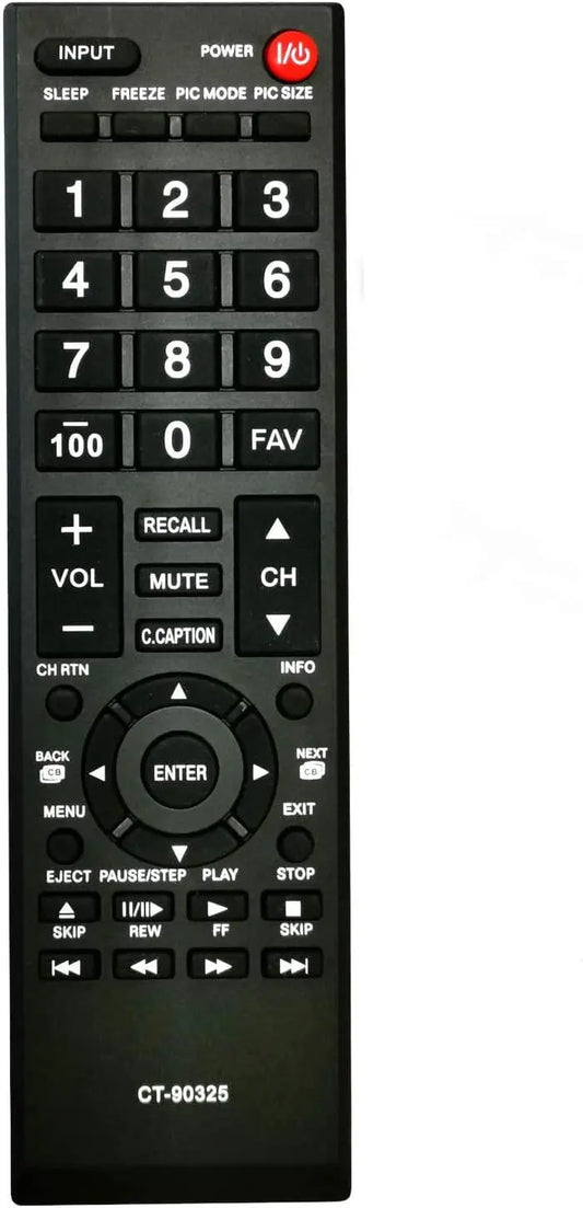Universal Remote Control for Toshiba TVs Replacement Remote for All Toshiba LCD LED - 3D HDTV 4K UHD Smart TV Remotes
