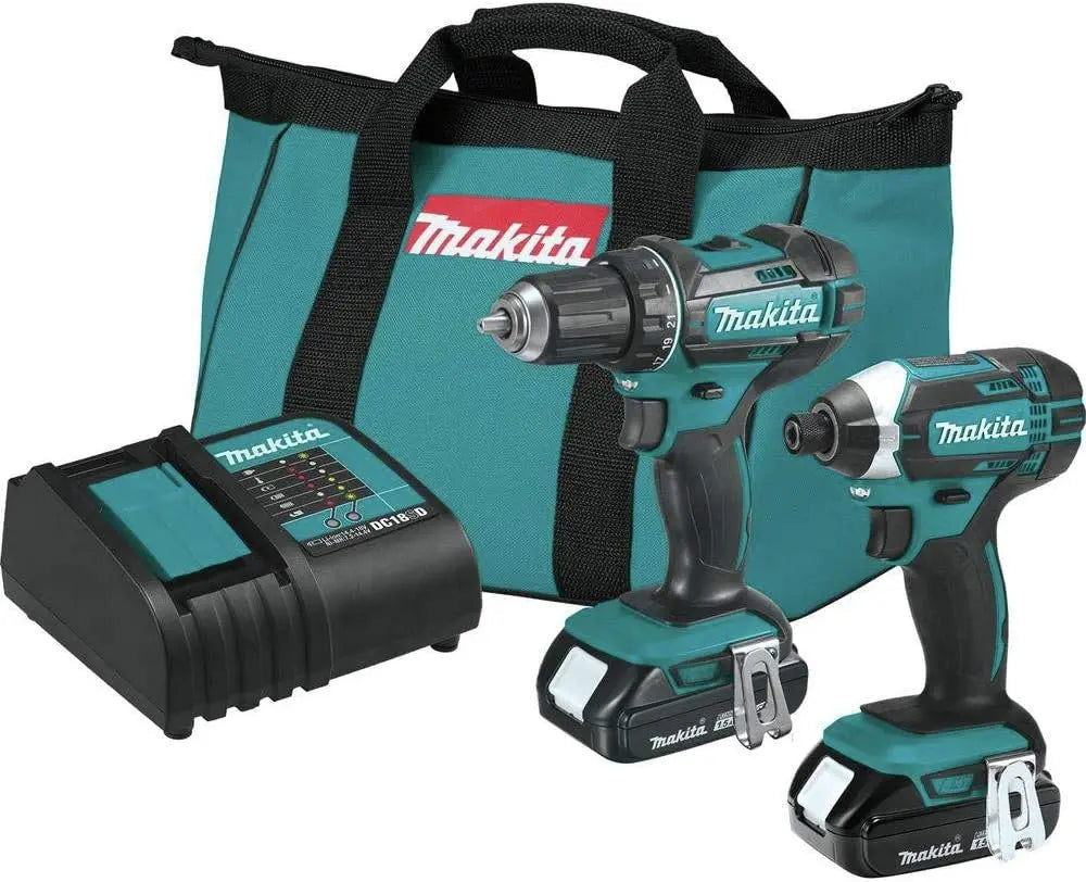 Makita CT225SYX 18V LXT Lithium-Ion Compact Cordless 2-Pieces. Combo Kit - 1.5Ah