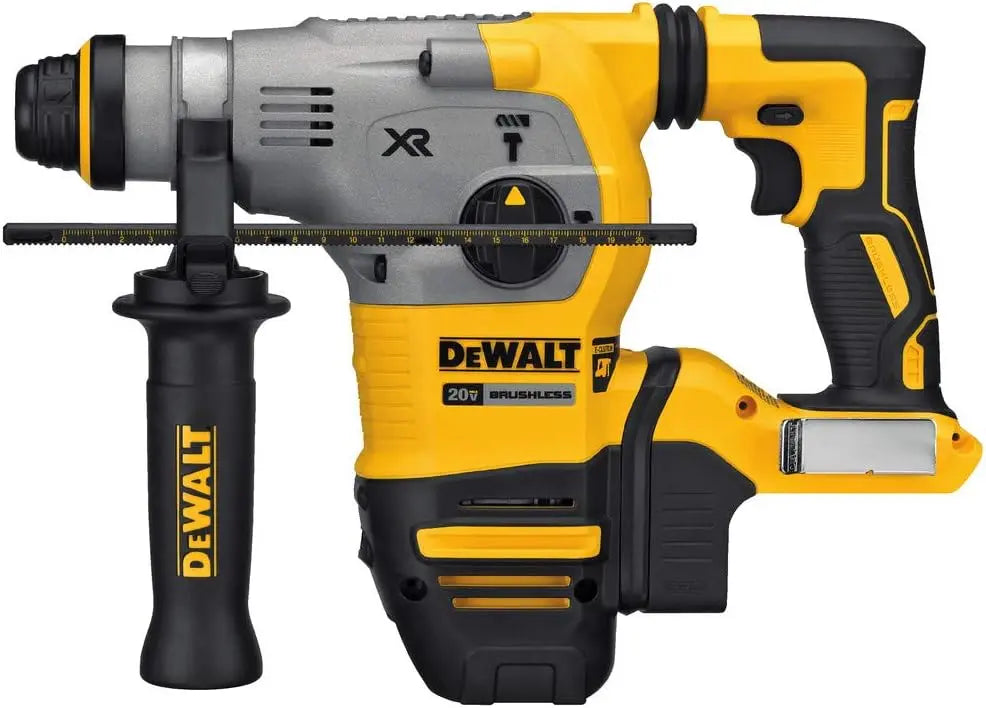 DEWALT DCH293B 20V Max XR Brushless 1-1/8 Inch L-Shape SDS Plus Rotary Hammer Drill - Tool Only