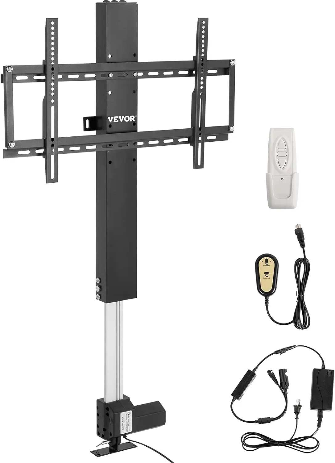 VEVOR - Motorized TV Lift 31in Stroke 42-73in 132lbs for TVs up to 60in Max