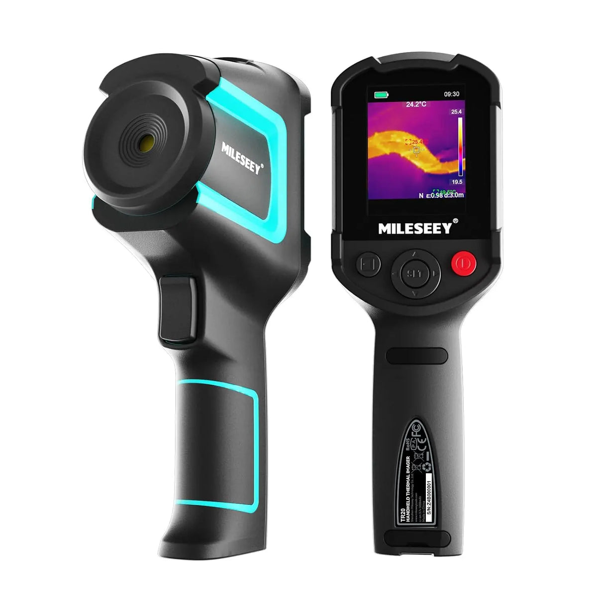 MiLESEEY TR20 Thermal Imaging Camera - 320x240 IR, 25Hz