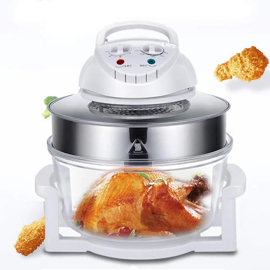 Glass Air Fryer - 18 Qt Halogen Convection Oven Countertop