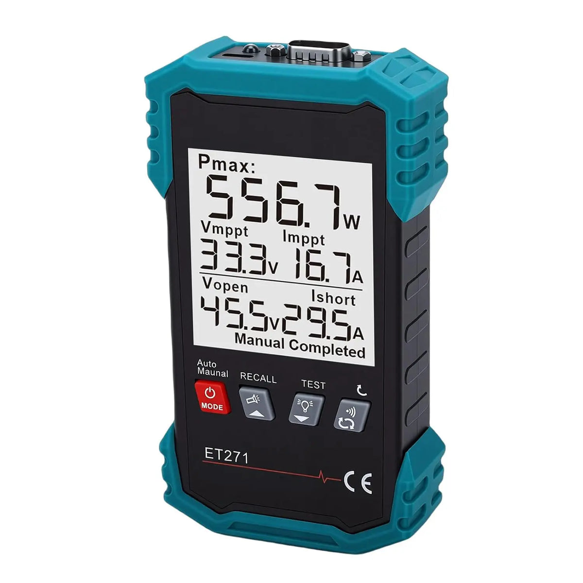 2000W MPPT Solar Panel Tester - With Backlit LCD S N For PV Detector
