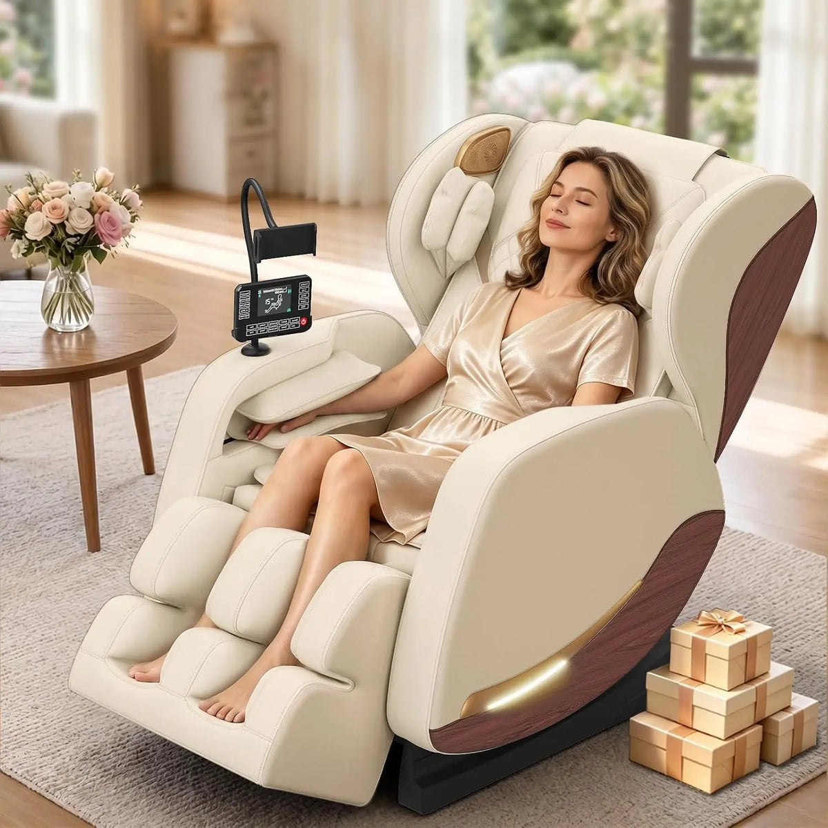 Massage Chair Full Body - 14 Fixed Rollers, Zero Gravity Recliner