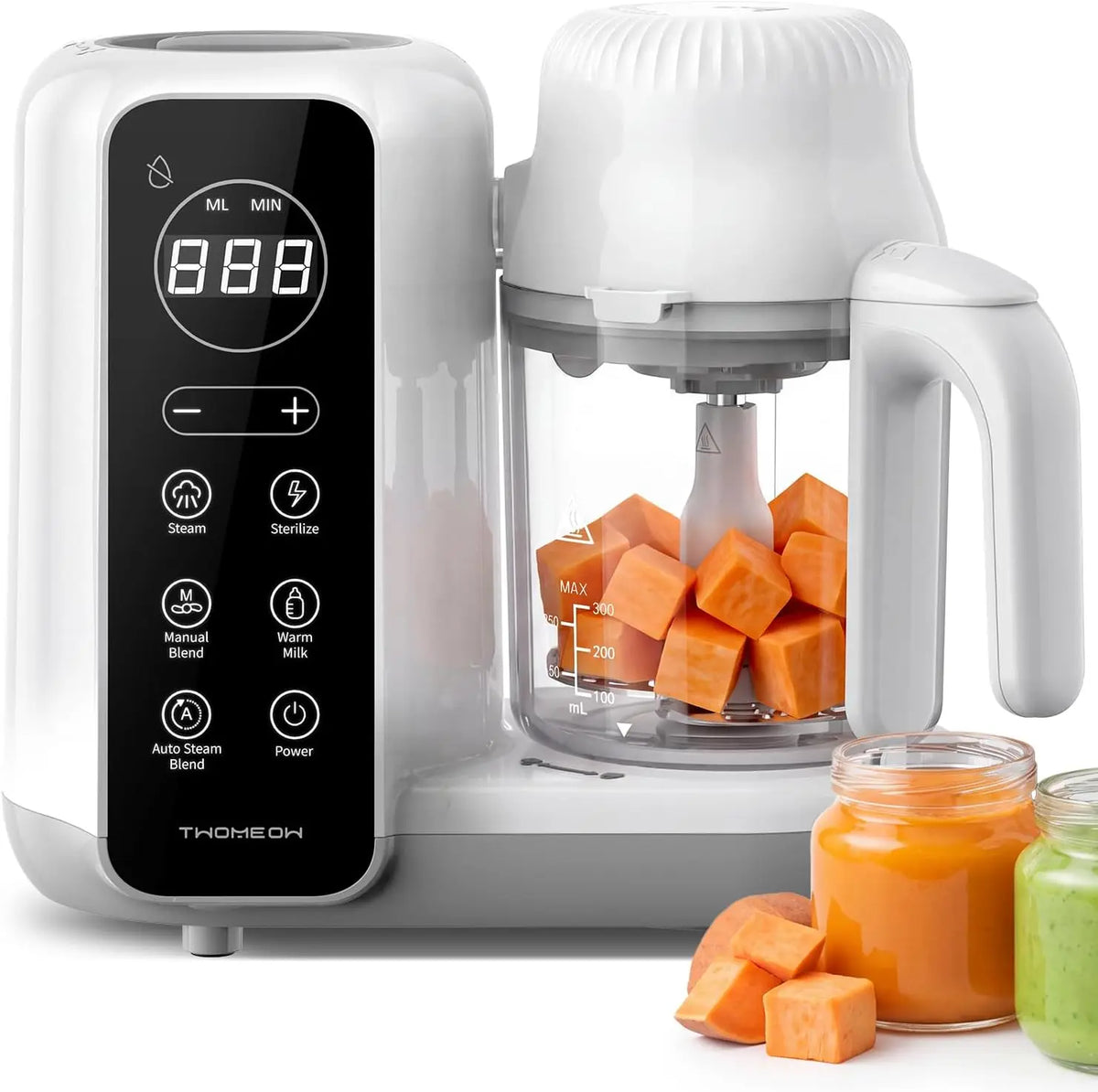 Baby Food Maker - One-Step Baby Food Processor, Auto Steam & Blend