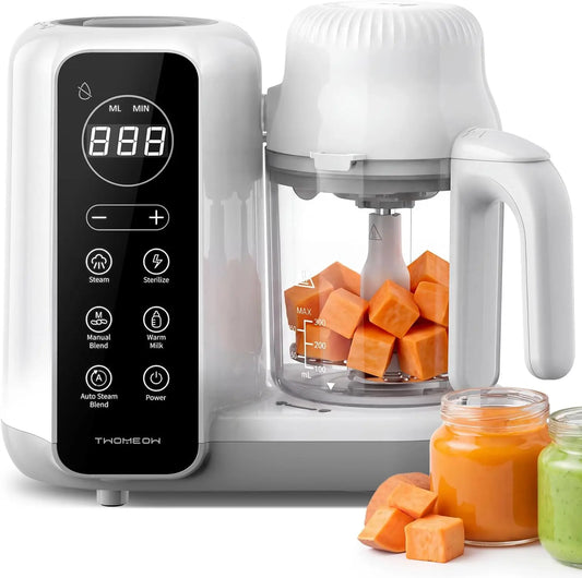 Baby Food Maker - One-Step Baby Food Processor, Auto Steam & Blend