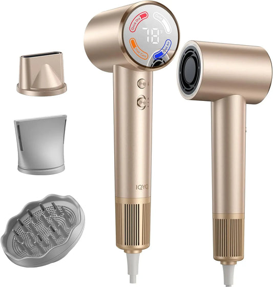 Diffuser Hair Dryer - 1400W Blow Dryer with Hair Diffuser for Curly Travel