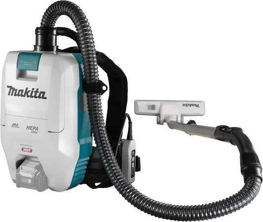 Makita VC008GZ Cordless Backpack Vacuum Cleaner 40 V Max. - without Battery, without Charger