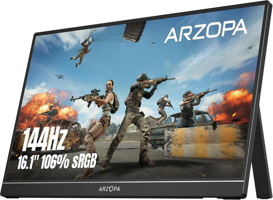 ARZOPA 16.1'' - 144Hz Portable Gaming Monitor 106% sRGB - Z1FC