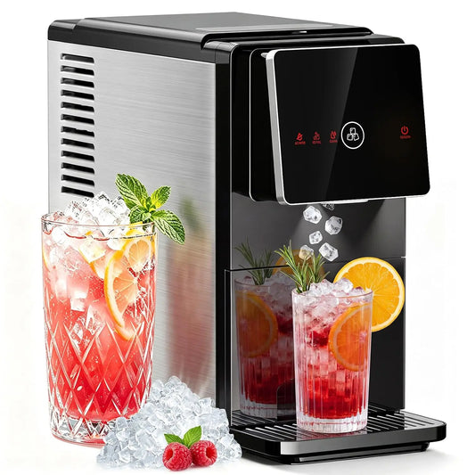 Antarctic Star Nugget Ice Maker Countertop with Self-Dispensing - 33lbs/24H