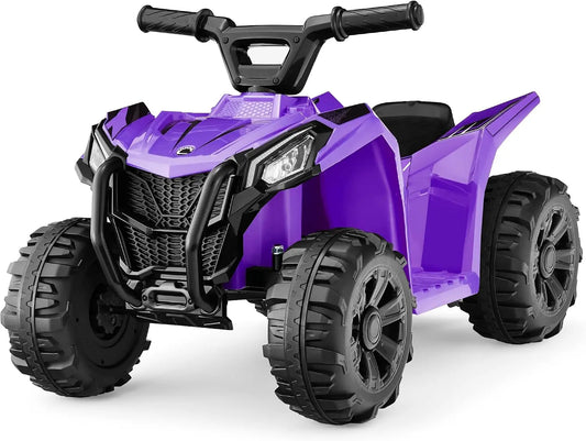 Best Choice Products 6V Kids Electric Ride-On ATV - 1.8 MPH Max, Purple