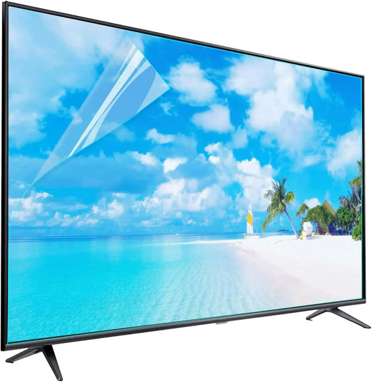 Anti-Glare Tv Screen Protector for 32-75 Inch Matte Anti Blue Light Protector Film for LCD - Led, 4K OLED QLED HDTV, 65in 1429x804mm