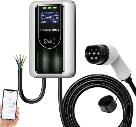 Type2 EV Charger - 32A 7.6KW Charging Station Car Charger 11KW 22KW 3Phase
