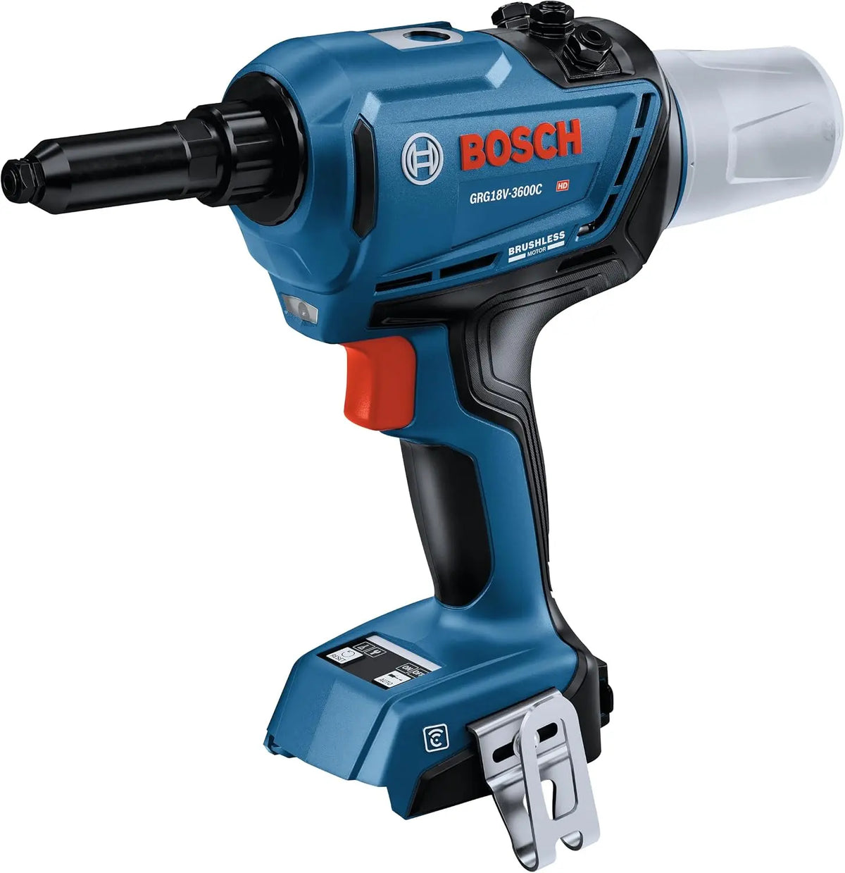 BOSCH GRG18V-3600CN 18V Brushless Connected Rivet Tool - Bare Tool