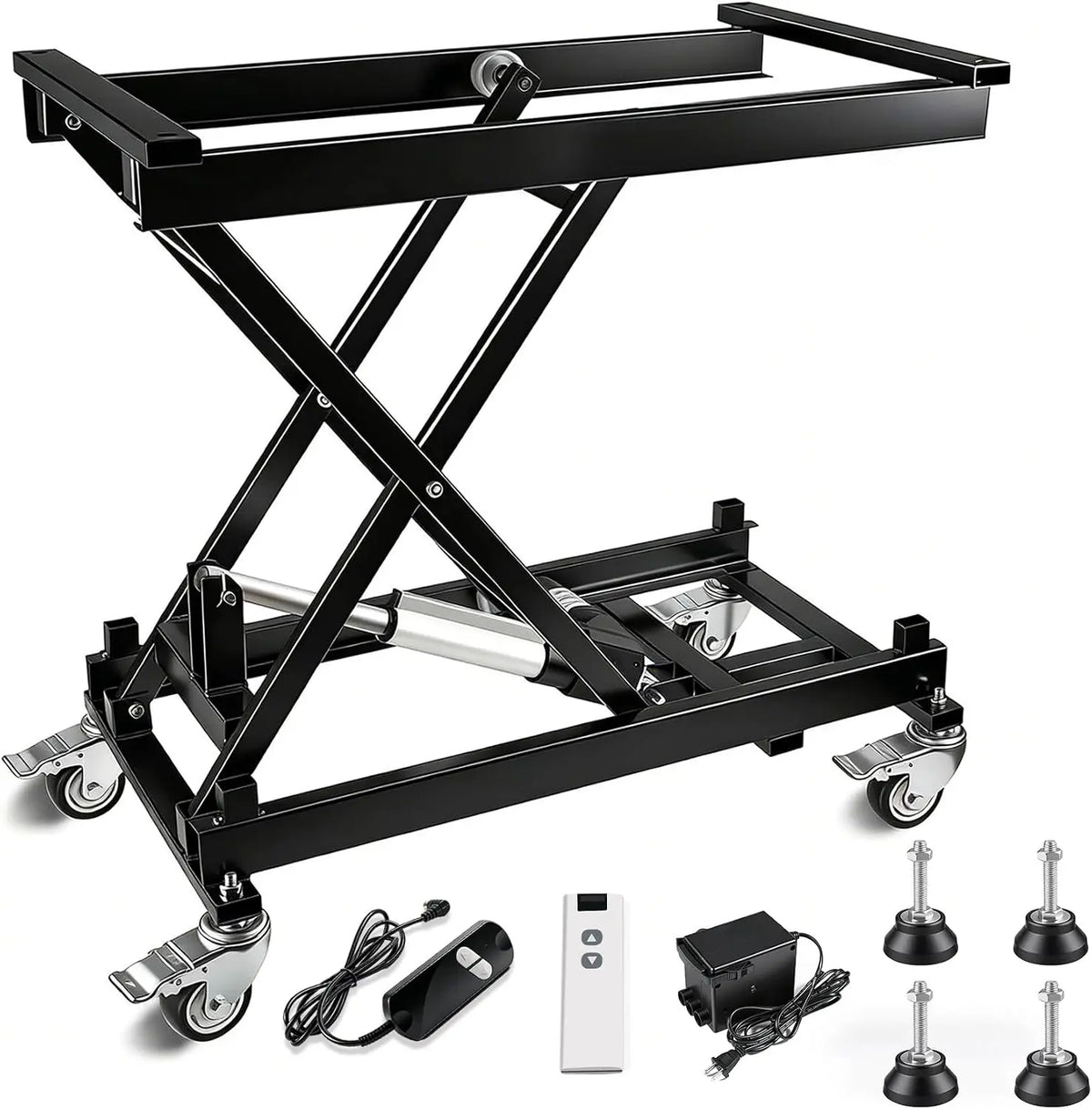 Electric Scissor Lift Table - 440LBS Capacity, 7.1, 26 in Height