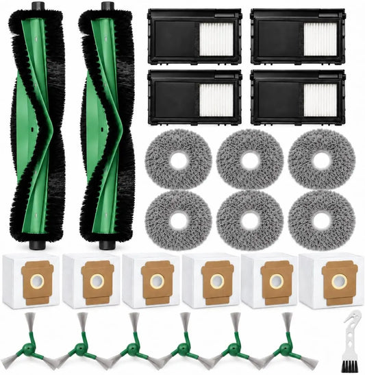 25-Pack Replacement Parts Kit Compatible - With iRobot Roomba 415X Combo