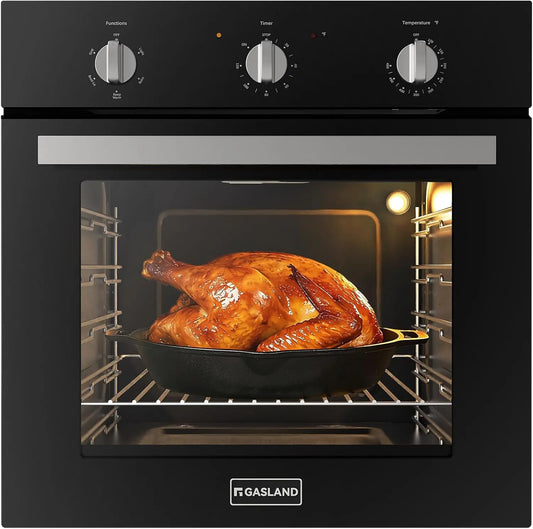 GASLAND 24 Inch Built-in Electric Oven - 2.79 Cu. Ft., 2200W, ETL Certified