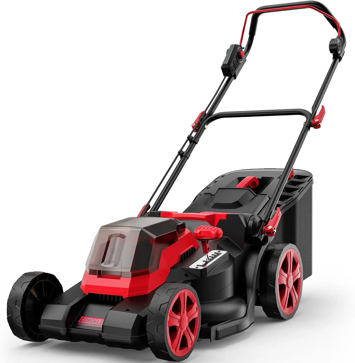 40V 19 Inch Cordless Lawn Mower - Compatible with Milwaukee 2 x 18V Battery
