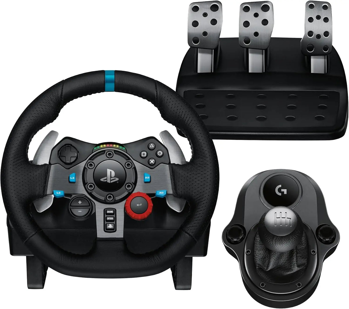 Logitech G G29 SE Driving Force Wheel and Shifter for Playstation & Pieces