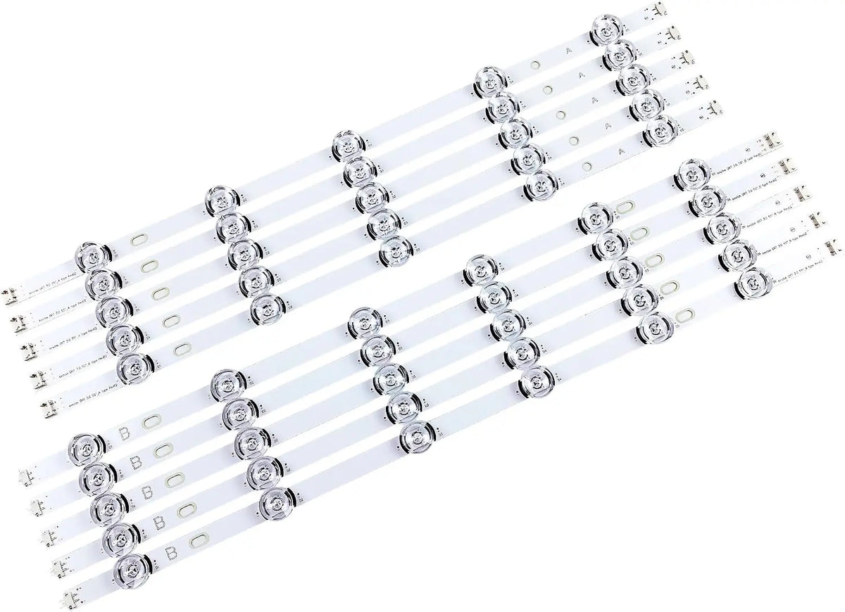 10pcs LED Backlight Strips for LG 55 Inch TV DRT 3.0 55LB650V 55LB561V 55LB6100 55LB629V 55LB570V 55LB5900 55LB5500 55LF652V 55LF5800 55LB6500