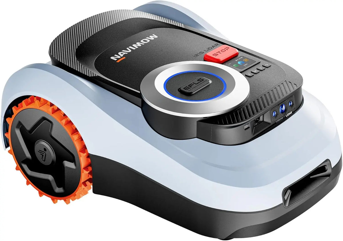 Segway Navimow i215 LiDAR Robot Lawn Mower - Wire Free Robotic Lawn Mower for 0.37 Acre, LiDAR & Vision Dual Fusion, Auto Mapping, Quiet 59 dB