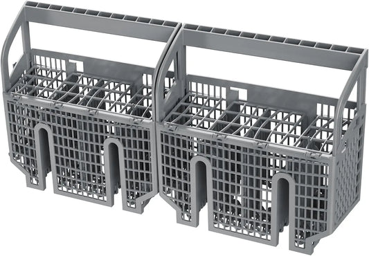 Bosch 00675794 Genuine OEM Dishwasher Silverware Basket - Gray, Replacement Cutlery Basket