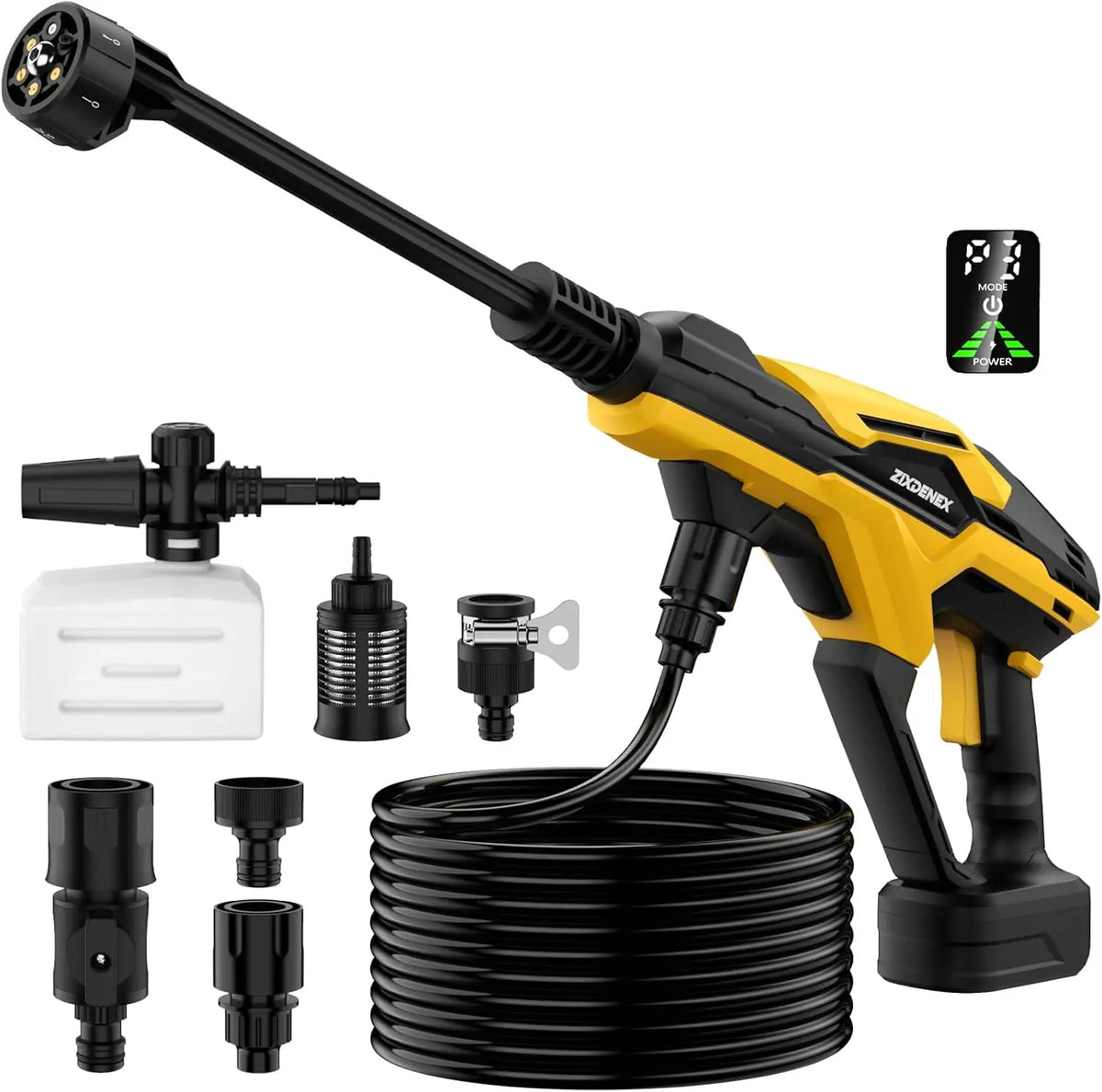 Cordless Portable Washer for Dewalt 20V Battery - Battery Not Included