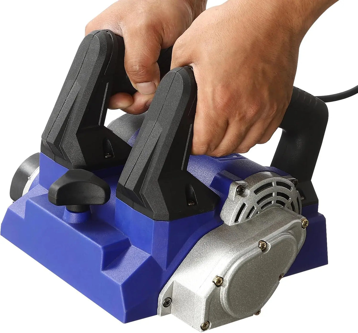 1300W Electric Wall Planer - 4000RPM Handheld Roller Planer with Cable, Blue