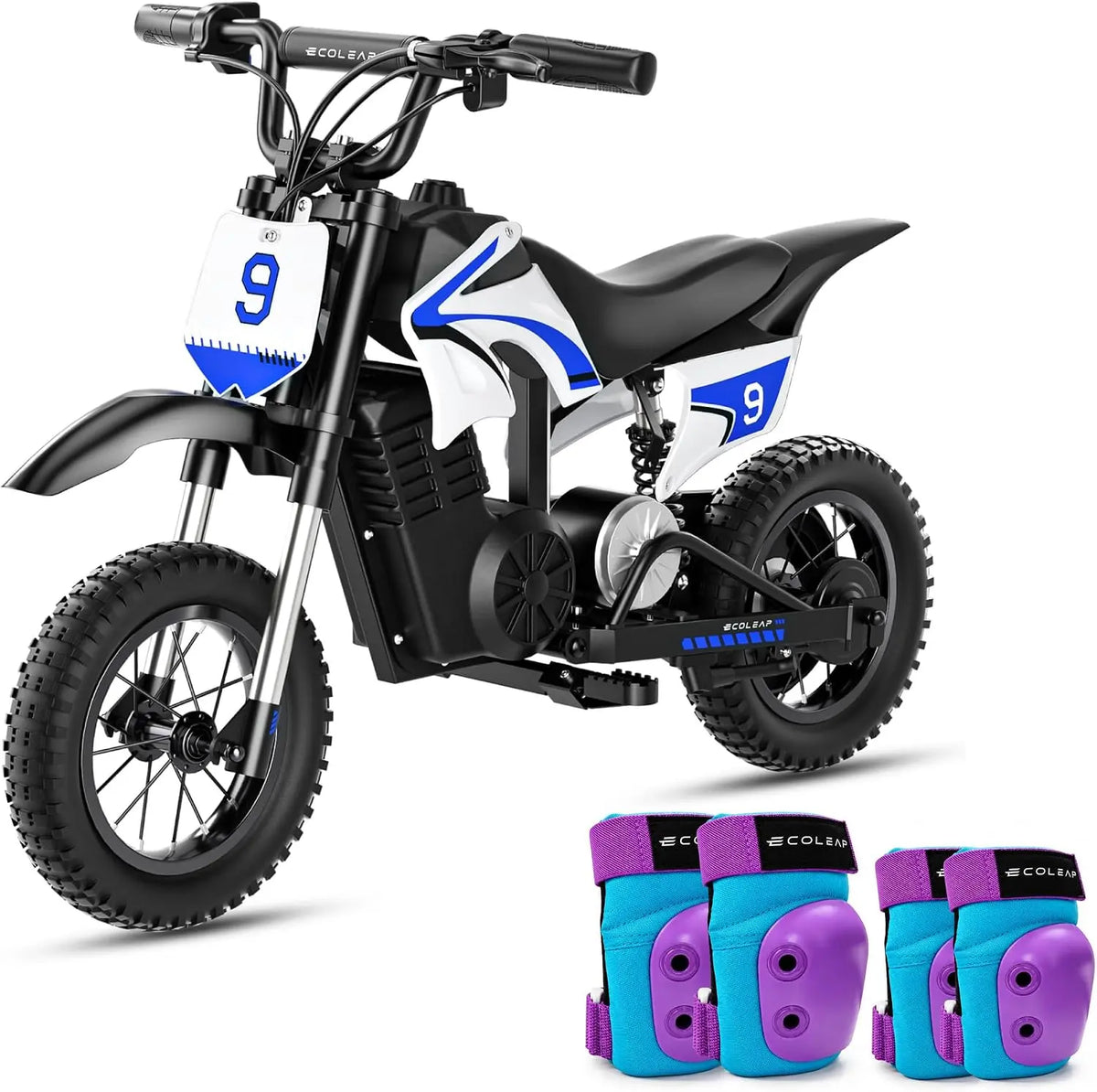 K1 Kids Electric Dirt Bike - 36V, 700W Peak Motor, 16 MPH