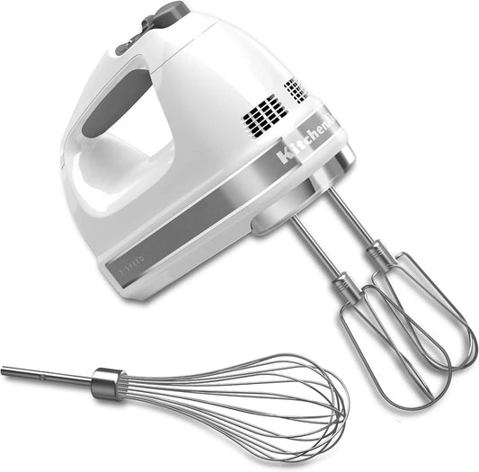 KitchenAid 7 Speed Hand Mixer - KHM7210, White