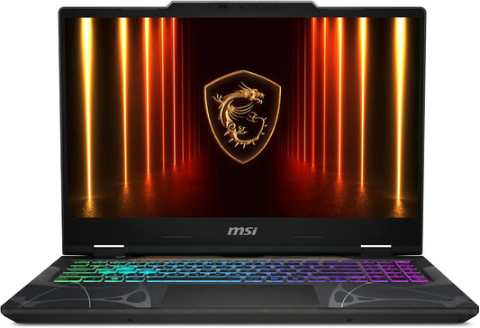 msi Cyborg 15 Thin & Light Gaming Laptop 15.6 Inch FHD 144Hz - RTX 5060, Intel Core 5-210H, 16GB DDR5, 512GB SSD, Wi-Fi 6E, Windows 11, B2RWFKG-295US