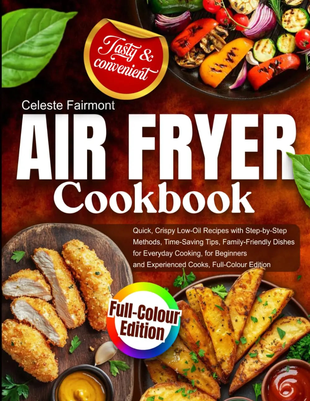 Air Fryer Cookbook: Quick - Crispy Low-Oil Recipes in Metric with Step-by-Step Methods, Time-Saving Tips, Family-Friendly Dishes for Everyday Cooking